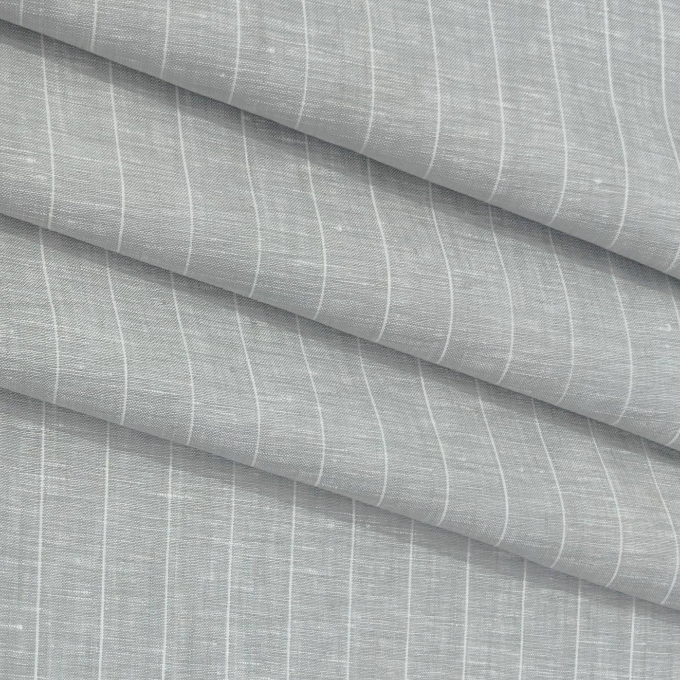 Shirt Fabric Linen Club Pure Linen Broad Lining Colour Grey